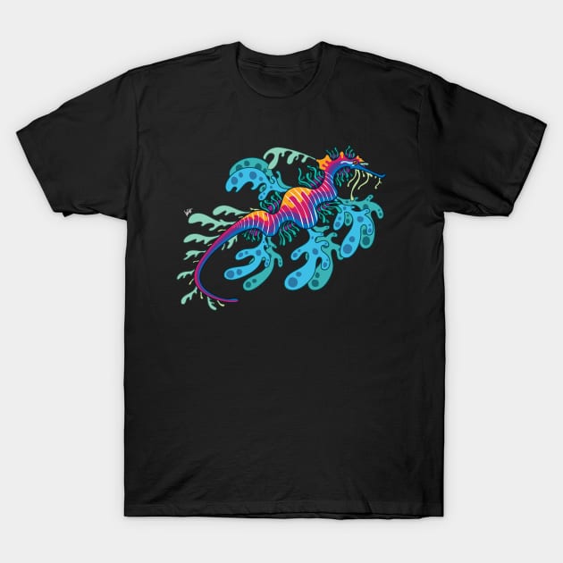 Sproutdragon Seahorse T-Shirt by Munchbud Ink